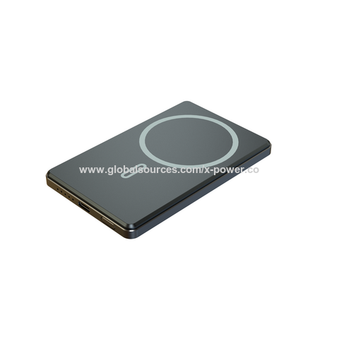 Bestseller Ultradünne Kabellose Magnetische Powerbank 5000mAh