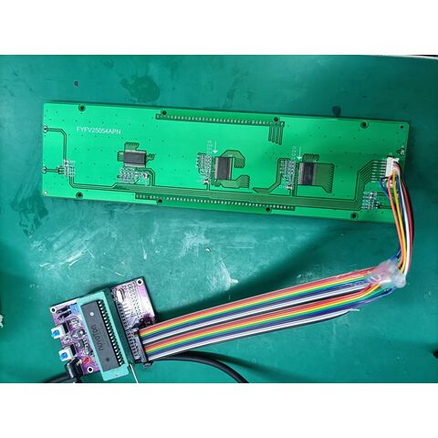 Módulo de Pantalla LCD Monocromo COB Personalizado con Retroiluminación Positiva Negativa TH HTN FSTN VA para Módulos LCD de Segmento