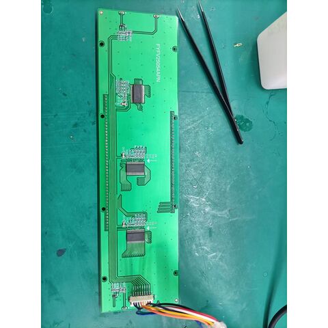 Módulo de Pantalla LCD Monocromo COB Personalizado con Retroiluminación Positiva Negativa TH HTN FSTN VA para Módulos LCD de Segmento