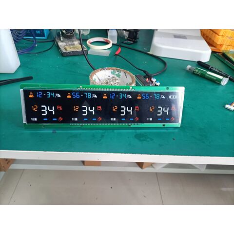 Módulo de Pantalla LCD Monocromo COB Personalizado con Retroiluminación Positiva Negativa TH HTN FSTN VA para Módulos LCD de Segmento
