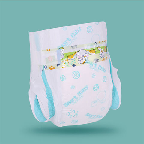Couches-culottes jetables pour bébés, douces, double protection anti-fuites, couches pour bébés en gros, prix bon marché, ultra-minces, respirantes et imperméables