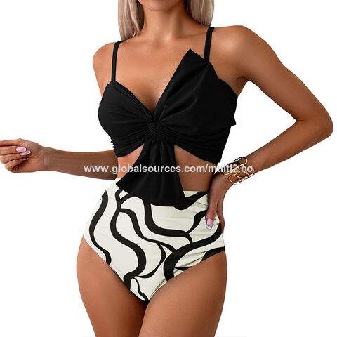 Nuevos bikinis divididos de estilo europeo y americano para mujer, trajes de baño de venta al por mayor más vendidos del fabricante de bikinis.