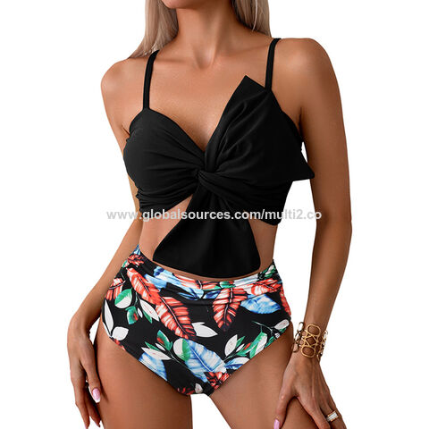 Nuevos bikinis divididos de estilo europeo y americano para mujer, trajes de baño de venta al por mayor más vendidos del fabricante de bikinis.
