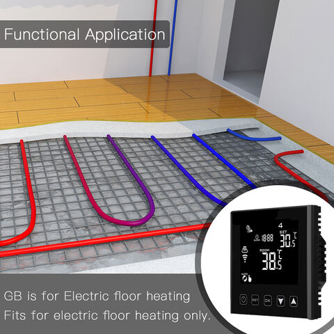 Thermostat Intelligent Programmable ProTouch-WIFI - Noir