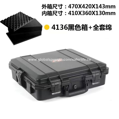 Plastic Tool Box Portable Carrying Case Equipment Briefcase Storage Case -  China Plastic Equipment Case and Plastic Storage Case price