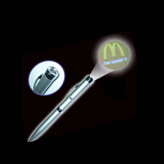 Factory Wholesale Plastic Ball Led Projection Pen Surface Can Be ...