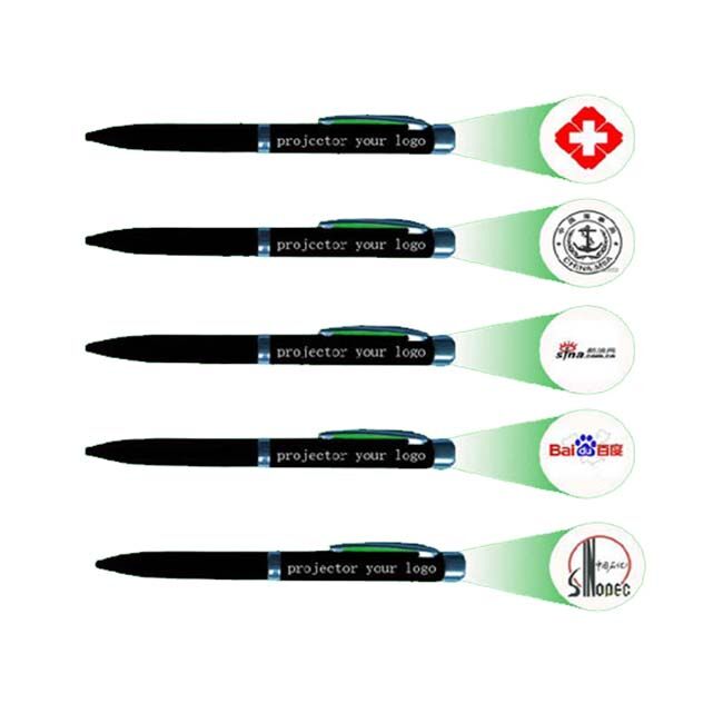 Factory Wholesale Plastic Ball Led Projection Pen Surface Can Be ...