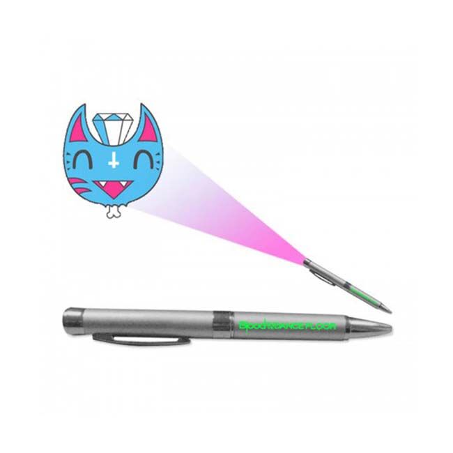 Factory Wholesale Plastic Ball Led Projection Pen Surface Can Be ...