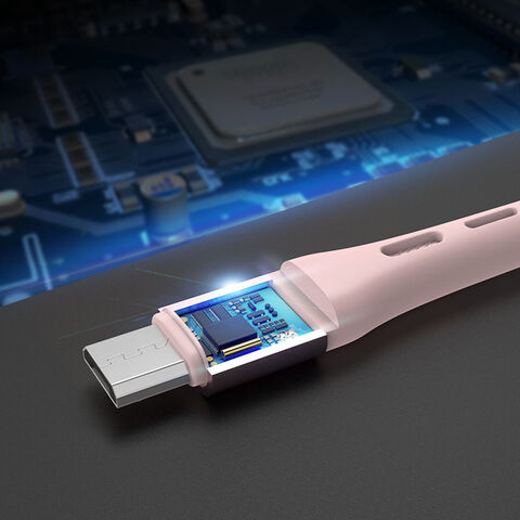 Cable USB a Micro USB Reversible, Soporta Carga de 5V 3A y Sincronización de Datos 2024