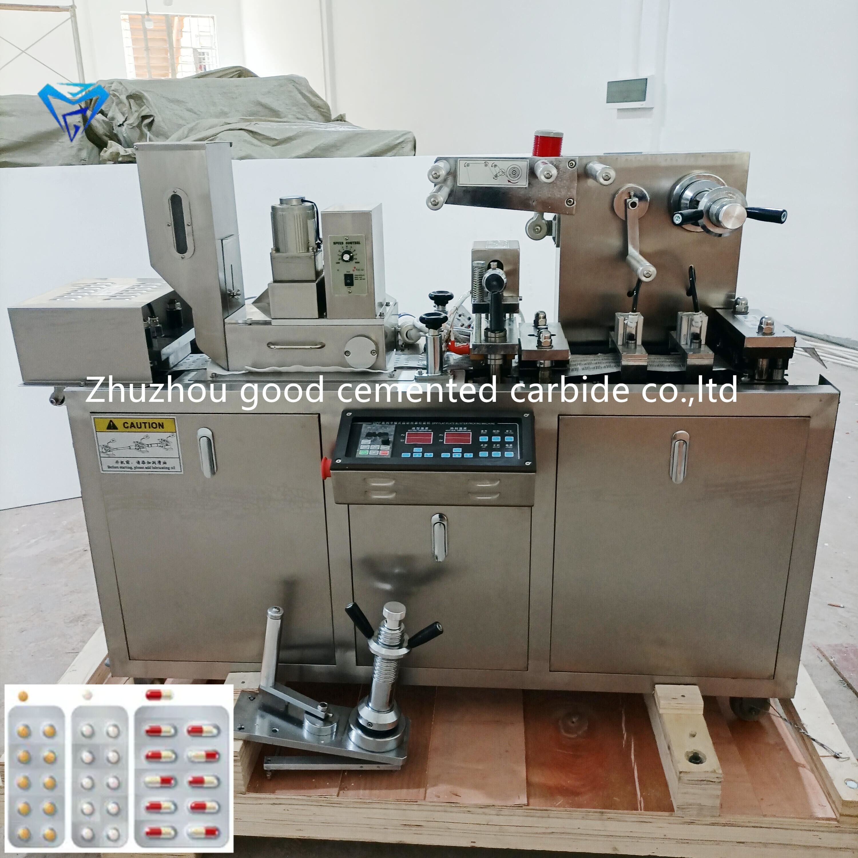 Dp-80 Alu -alu Blister Horizontal Line Plastic Blister Packing Machine ...