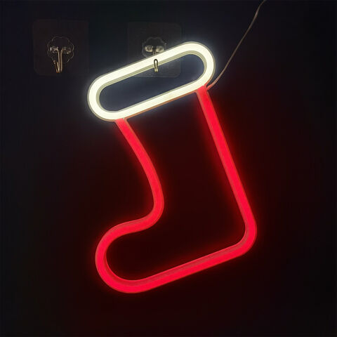 Luz de Neón LED Personalizable en Varios Colores, Base No Incluida JX