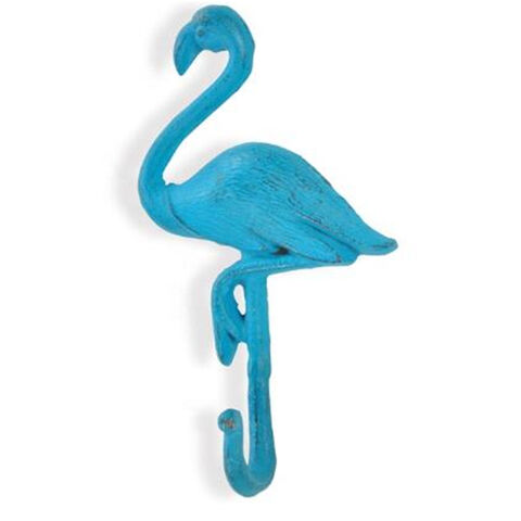 Colgador de Pared de Metal con Diseño de Flamenco para Decoración del Hogar en Varios Colores