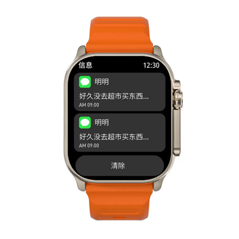 Neue Smartwatch 2025 mit Bluetooth-Anruffunktion, Herzfrequenzmessung und intelligentem Sporttracking