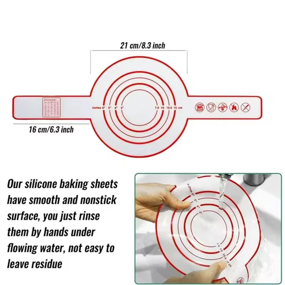 Silicone Bread Sling Non-stick Silicone Baking Mat Bread Baking Sheet ...