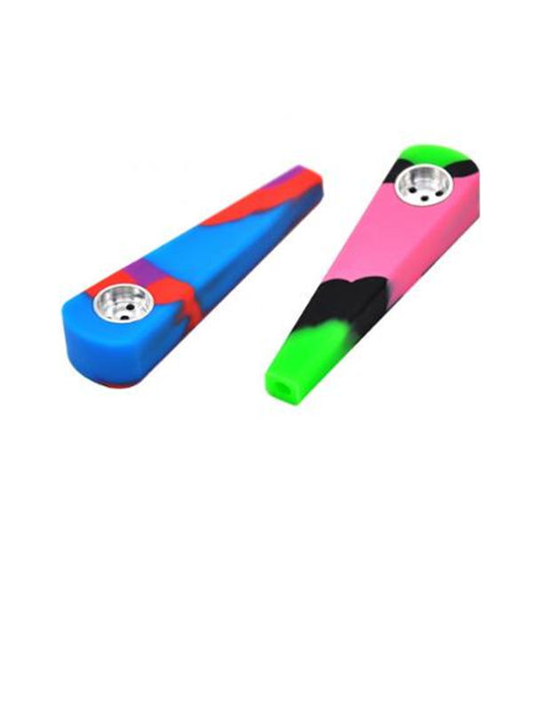 Silicone Tobacco Pipe Bong Herb Smoking Water Pipe Food Grade Weed