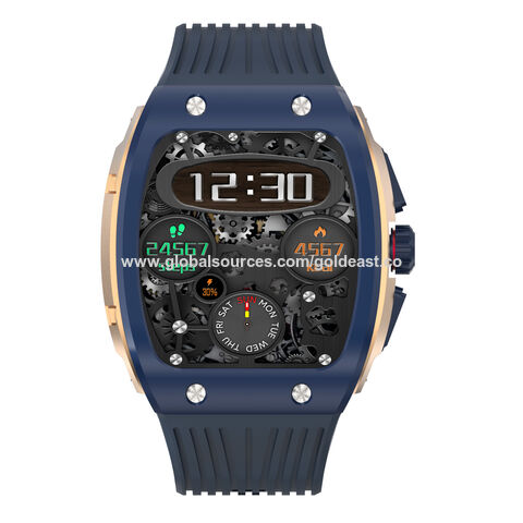 IPS pantalla reloj inteligente para hombres Bluetooth llamada smartwatch moda negocios deportes relojes de pulsera