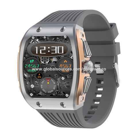 IPS pantalla reloj inteligente para hombres Bluetooth llamada smartwatch moda negocios deportes relojes de pulsera