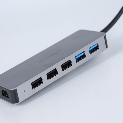Estación de Acoplamiento USB C 11 en 1 con Salida de Monitor 4K, Puerto de Pantalla, Mini Dock para Laptop, Adaptador Multipuerto USB Tipo C, Estación de Acoplamiento PD 87W