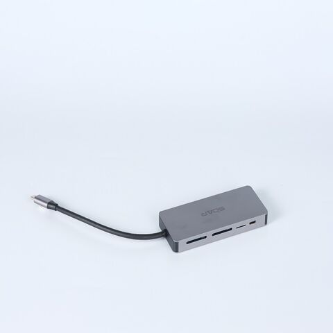 Estación de Acoplamiento USB C 11 en 1 con Salida de Monitor 4K, Puerto de Pantalla, Mini Dock para Laptop, Adaptador Multipuerto USB Tipo C, Estación de Acoplamiento PD 87W