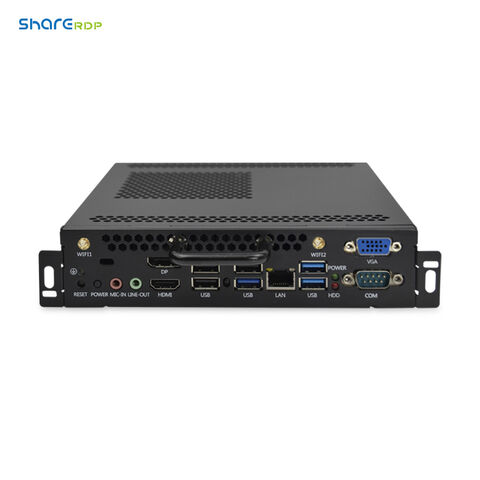 SHARE Factory Direct H510 I3 I5 I7 DDR4 SATA M.2 2280 80 Pin Interaktives Gerät Lüfterloser Embedded Portable OPS Industrie-PC