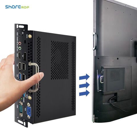 SHARE Factory Direct H510 I3 I5 I7 DDR4 SATA M.2 2280 80 Pin Interaktives Gerät Lüfterloser Embedded Portable OPS Industrie-PC