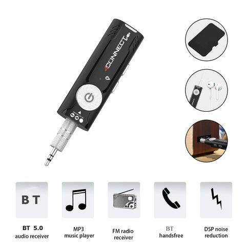 4 en 1 bluetooth récepteur MP3/FM 3.5mm Aux émetteur récepteur adaptateur MP3 raido lecteur