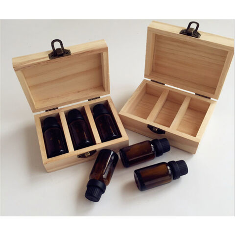 Holz-Geschenkbox für ätherische Ölverpackungen