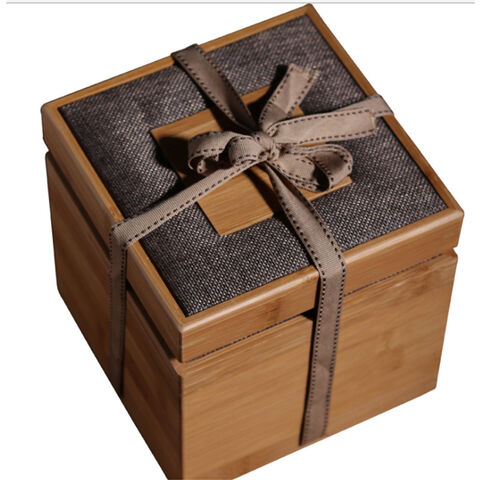 Holz-Geschenkbox für ätherische Ölverpackungen