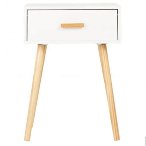 Mesita de Noche Estilo Shabby Chic con Diseño de Alto Estándar