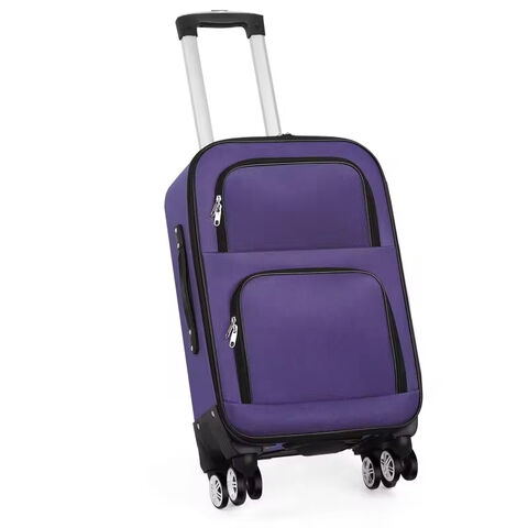 Mala de Cabine Promocional de 20 Polegadas com Rodas Giratórias e Fechadura, Vermelha, Bolsa de Viagem