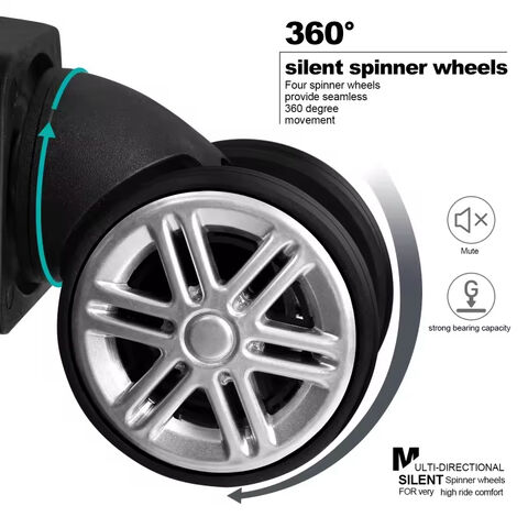 Mala de Cabine Promocional de 20 Polegadas com Rodas Giratórias e Fechadura, Vermelha, Bolsa de Viagem