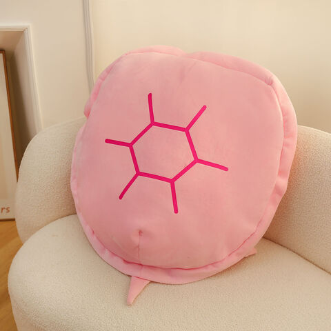 Vente en gros d'usine, déguisement amusant portable, oreiller en forme de carapace de tortue, jouet en peluche pour enfants et adultes