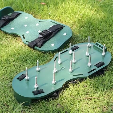 Sapatos de pregos para grama antiderrapantes de venda quente, confortáveis para jardim, gramado, sapatos de pinho infláveis