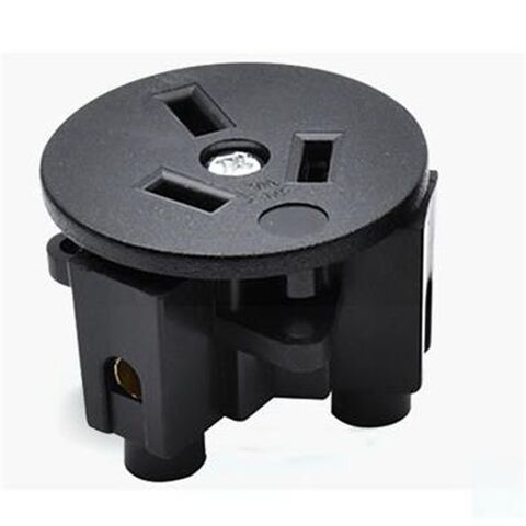 Australischer Standard 10A 250V PC feuerfeste runde schwarze SAA Steckdose für B2B