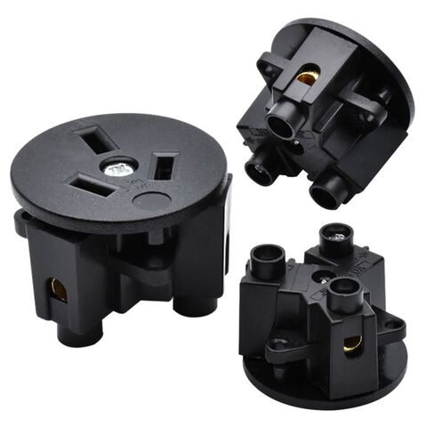 Australischer Standard 10A 250V PC feuerfeste runde schwarze SAA Steckdose für B2B