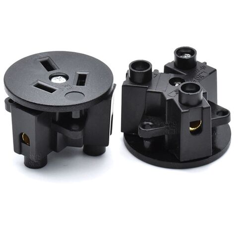 Australischer Standard 10A 250V PC feuerfeste runde schwarze SAA Steckdose für B2B