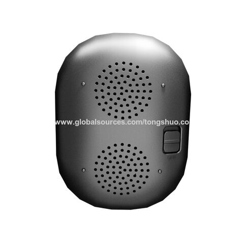 Amplificateur Magnétique Mobile & Subwoofer Ultra-Plat, Mini Haut-Parleur Portable, Amplificateur Bluetooth pour Smartphone, Haut-Parleur de Téléphone Mobile 3W