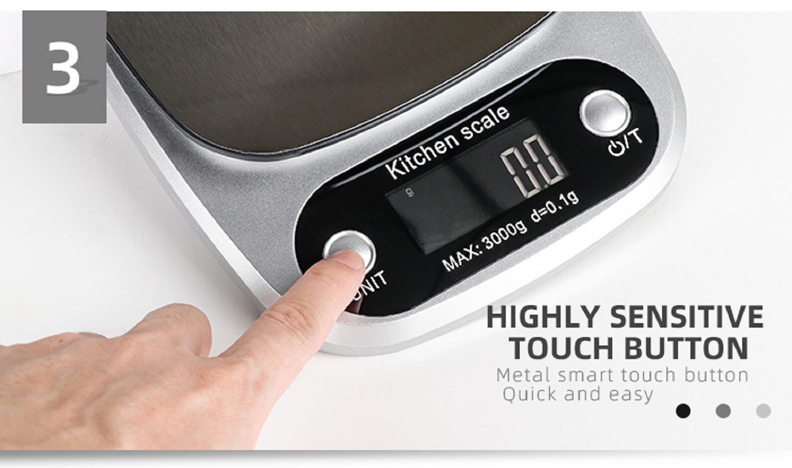 Bulk Buy China Wholesale 3kg 10kg New Design Electronic Food Scales ...