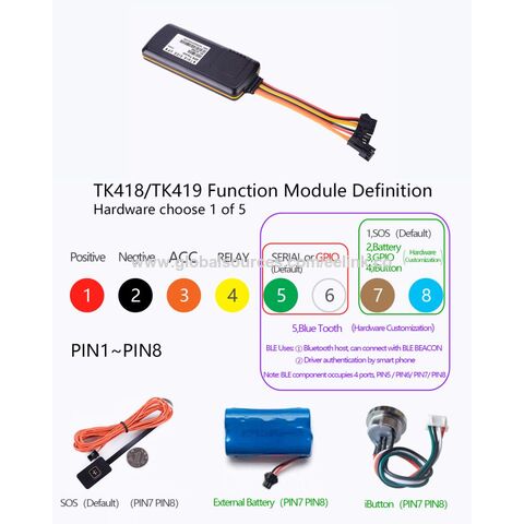 4G LTE impermeable gps tracker para coches motocicletas camiones flotas