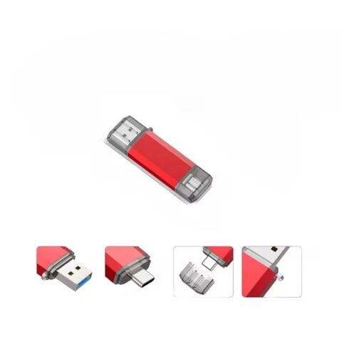 Promotional Hot Sell Waterproof and Convenient Dual port USB Flash Drive