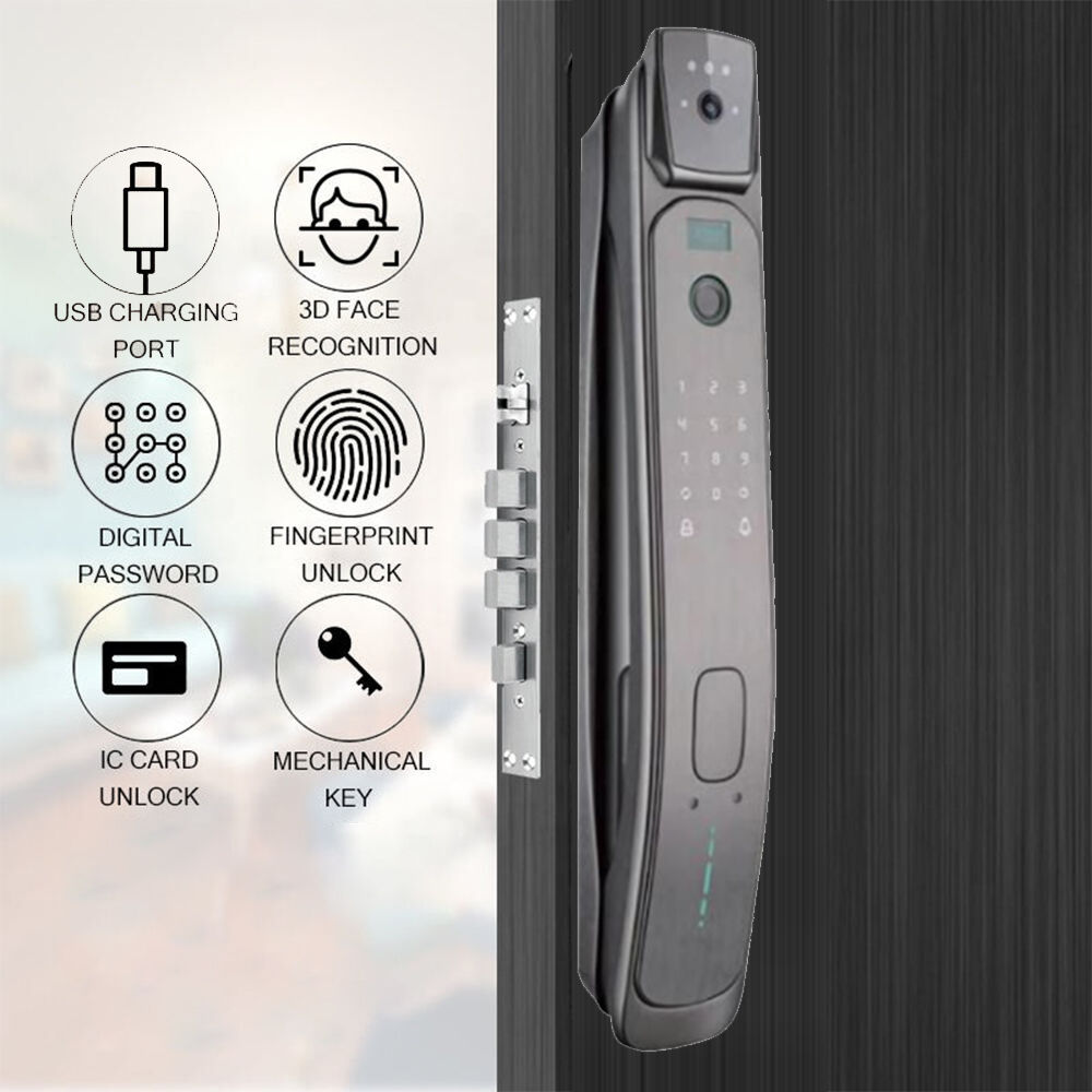 Luxury Apartment Doors With Fingerprint Recognition preview