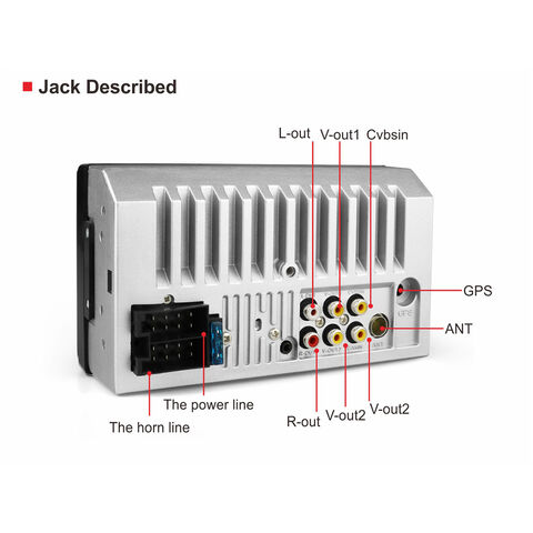 Lecteur MP5 universel pour voiture à écran tactile de 7 pouces, écran HD de 7 pouces pour véhicules, autoradio multimédia