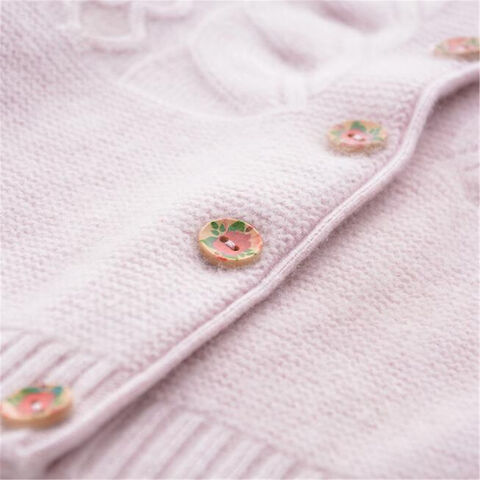 Novos Produtos Quentes Roupas de Malha para Crianças Meninas Camisolas de Caxemira Cardigan de Cor Sólida Casaco