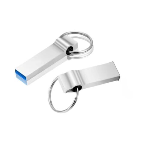 Promotional Metal Waterproof Key Chain Design Large Capacity USB Flash Drive