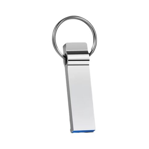 Promotional Metal Waterproof Key Chain Design Large Capacity USB Flash Drive