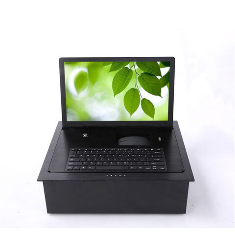 Support de Moniteur LCD Relevable de Table Populaire pour Audio et Vidéo Professionnels
