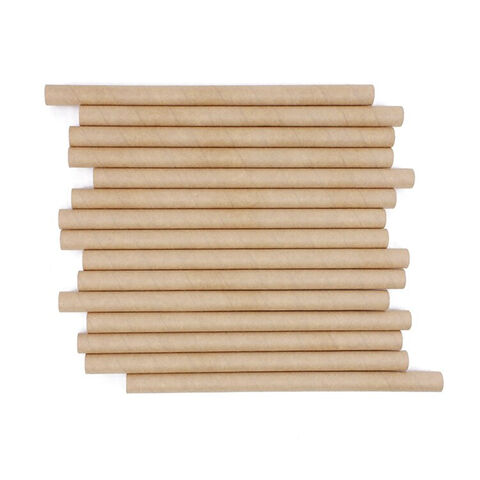 Tubos de Sucção de Papel Personalizados por Atacado