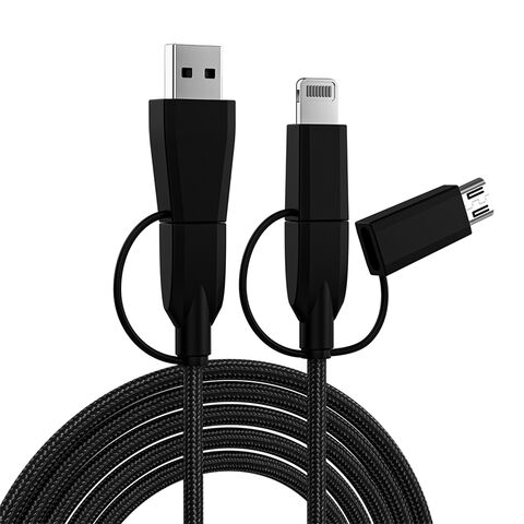 Cable de carga y datos multifuncional 6 en 1