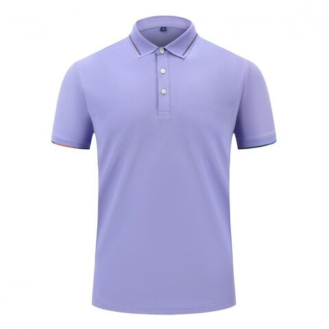 Großhandel Herren T-Shirts Polo Benutzerdefiniertes Logo Drucken Plus Size Herren Poloshirts Herren Poloshirt Einfarbig