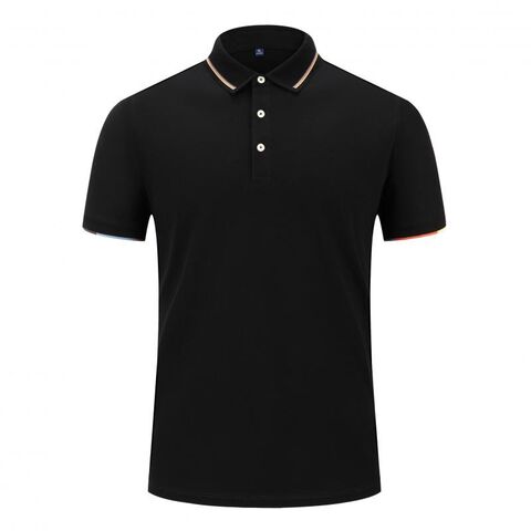 Großhandel Herren T-Shirts Polo Benutzerdefiniertes Logo Drucken Plus Size Herren Poloshirts Herren Poloshirt Einfarbig